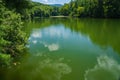 View From Cave Mountain Lake Dam, Virginia, USA